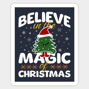 Believe in the Magic of Christmas Magnet